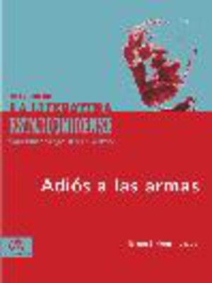 cover image of Adiós a las armas